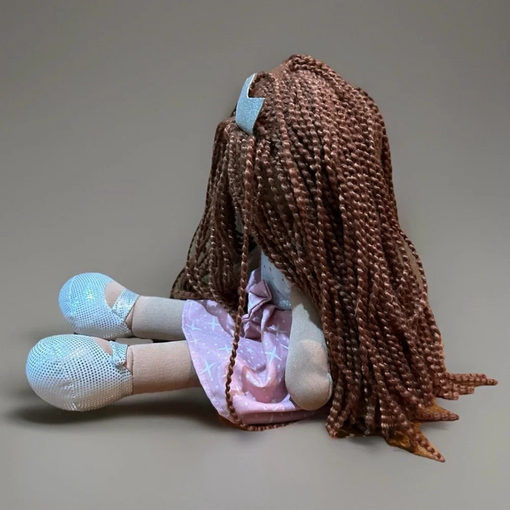 Walgreens African American Ballerina Princess Rag Doll 16”